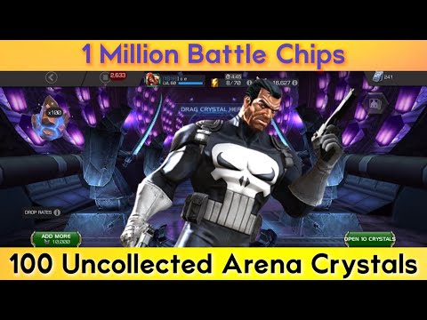1 Million Battle Chips 100 Uncollected Arena Crystal Opening