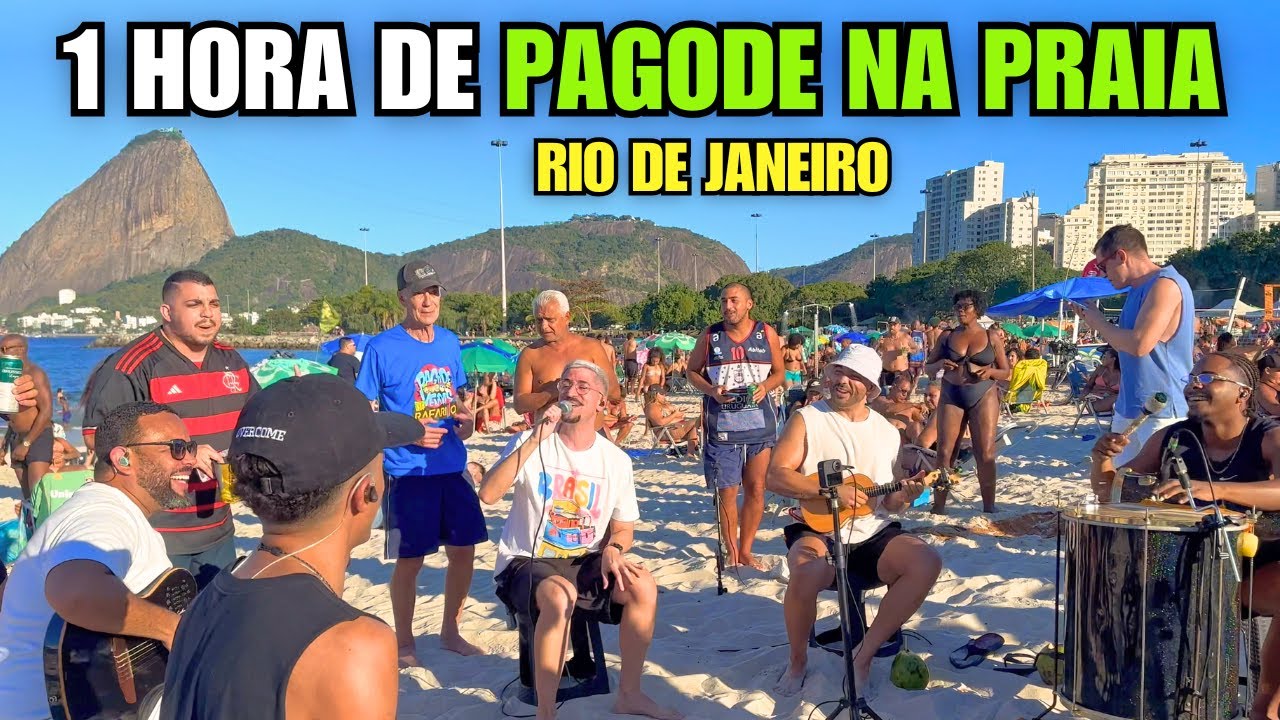 1 Hora de Pagode na Praia (RIO DE JANEIRO)