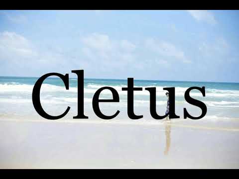 How To Pronounce Cletus🌈🌈🌈🌈🌈🌈Pronunciation Of Cletus