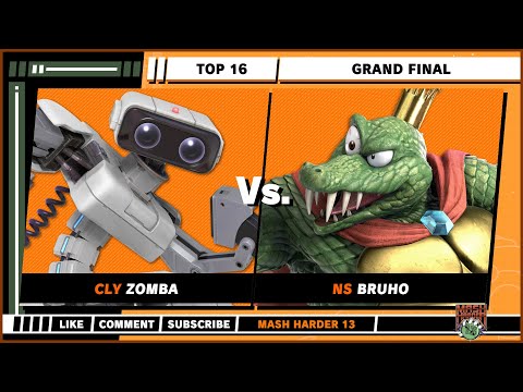 Mash Harder 13 – Großes Finale – Zomba (R.O.B) VS Bruho (King K. Rool) – Smash Ultimate Singles