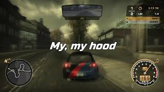 Download lagu NFS Most Wanted OST - In a hood near you - Suni Clay With lyrics mp3