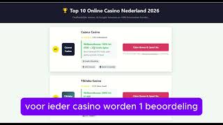 Top 10 Online Casino Nederland Review 2026 | Beste Casino Vergelijkingswebsite