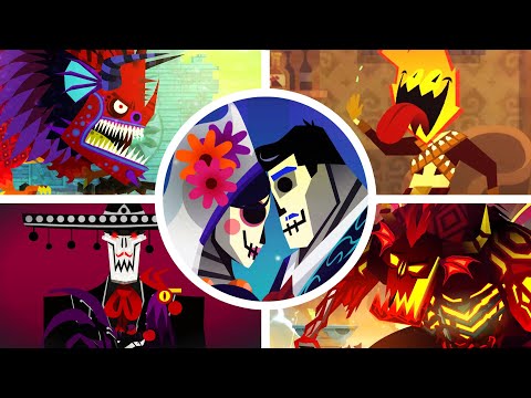 Guacamelee! Super Turbo Championship Edition - All Bosses + True Ending  [No Damage]