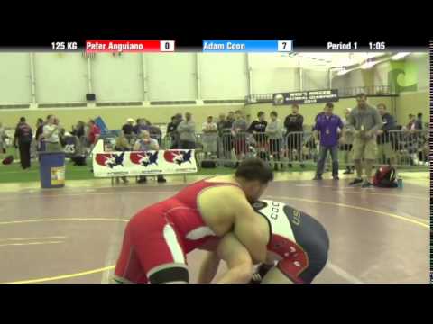 Men`s Freestyle 125 KG Peter Anguiano vs. Adam Coon