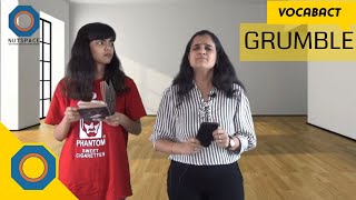 Grumble Meaning | VocabAct | NutSpace