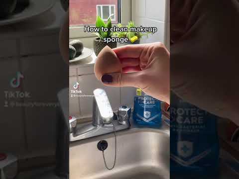 The Best Way To Clean Your Makeup Sponge 🧽