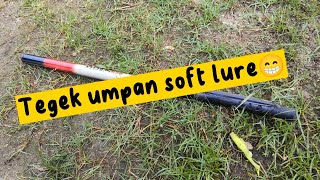 Download lagu Mancing gabus pakai tegek umpan softlure mp3