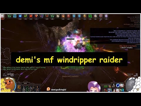 [3.7] Demi's Fastest Lemon: 190% Quantity Legacy MF Tornado Shot Windripper Raider