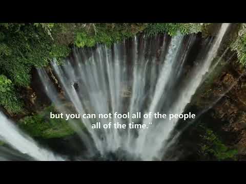 Lincoln Quote  You can fool some of the people all of the time