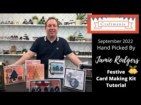 Jamie Rodgers Festive Special - Card Making Kit Tutorial | September 2022