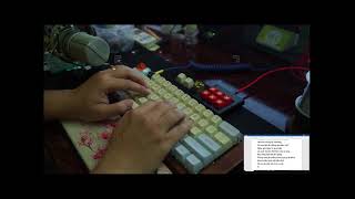 Wooden Case ft Zilent 65g, brass plate, SPRiT stab Sound Test