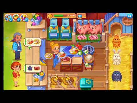 Cooking Farm - Hay & Cook Game - Level 148 🍎🌻🫐 - No Boosters - FULL STORY - CaroGamesNL