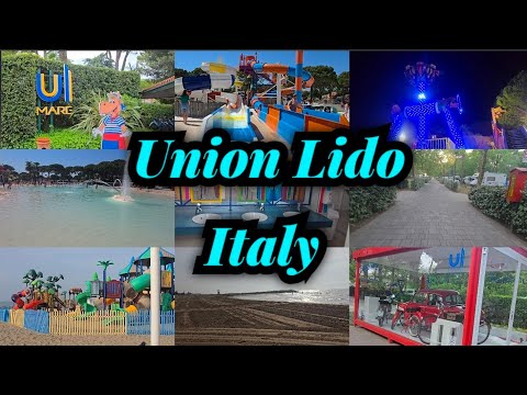 Camping Union Lido Mare Italy  / Kemping Włochy Plaża Aquapark 