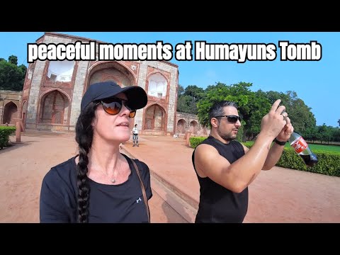 Secret Peace at Humayun’s Tomb 🇮🇳 | Taj Mahal Vibes in Delhi