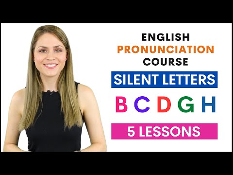 英語のサイレントレターを学ぶ | 完全発音コース (Learn Silent Letters in English | Full Pronunciation Course)