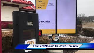 Day 8 Fast Food Me  Lunch The Number 9 at McDonalds Two Cheese Burgers (minus cheese) l&amp; Large Fry