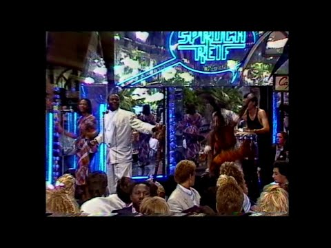 Mory Kante - Yeke Yeke, SpruchReif, German TV 1989 (Lip Sync)
