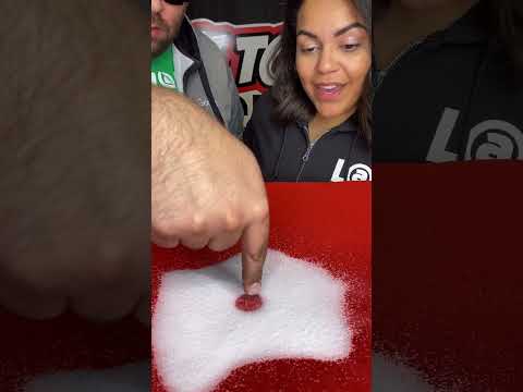 How is this possible? 🤯 *Telekinetic Salt Magic Trick*