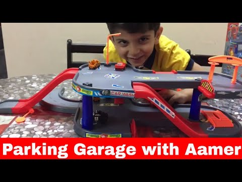 Aamer Playing With Parking Garage Game