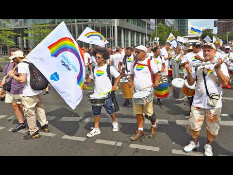 CSD Berlin - 2023 Berlin Pride - SAMBA Percussion Group
