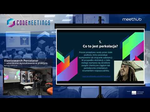 Bartosz Żołnierek - Elasticsearch Percolator - odwrócone wyszukiwania w praktyce