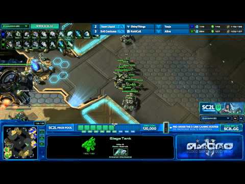 SC2L Week 4 - TeamLiquid vs Evil Geniuses G6