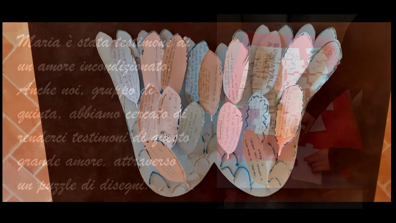 20 Ottobre 2020 - Annunciazione Maria sfondo nero