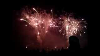 preview picture of video 'Feu d'artifice de Bergerac 2012'