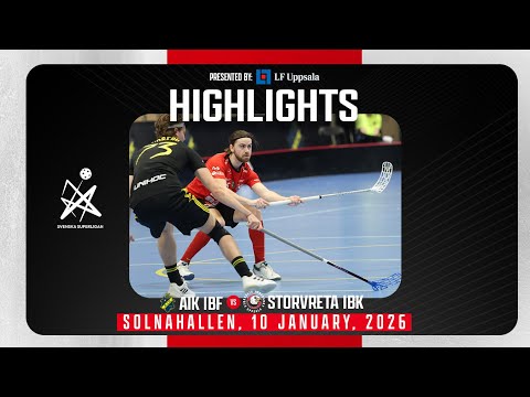 Highlights AIK IBF vs Storvreta IBK