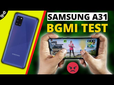 Samsung A31 BGMI Test With FPS,Graphics Setting | Samsung A31 Gaming Test | Samsung A31 PUBG Test