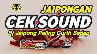 Download lagu DJ CEK SOUND JAIPONG VERSI BASS PALING GURIH SEDAP... mp3