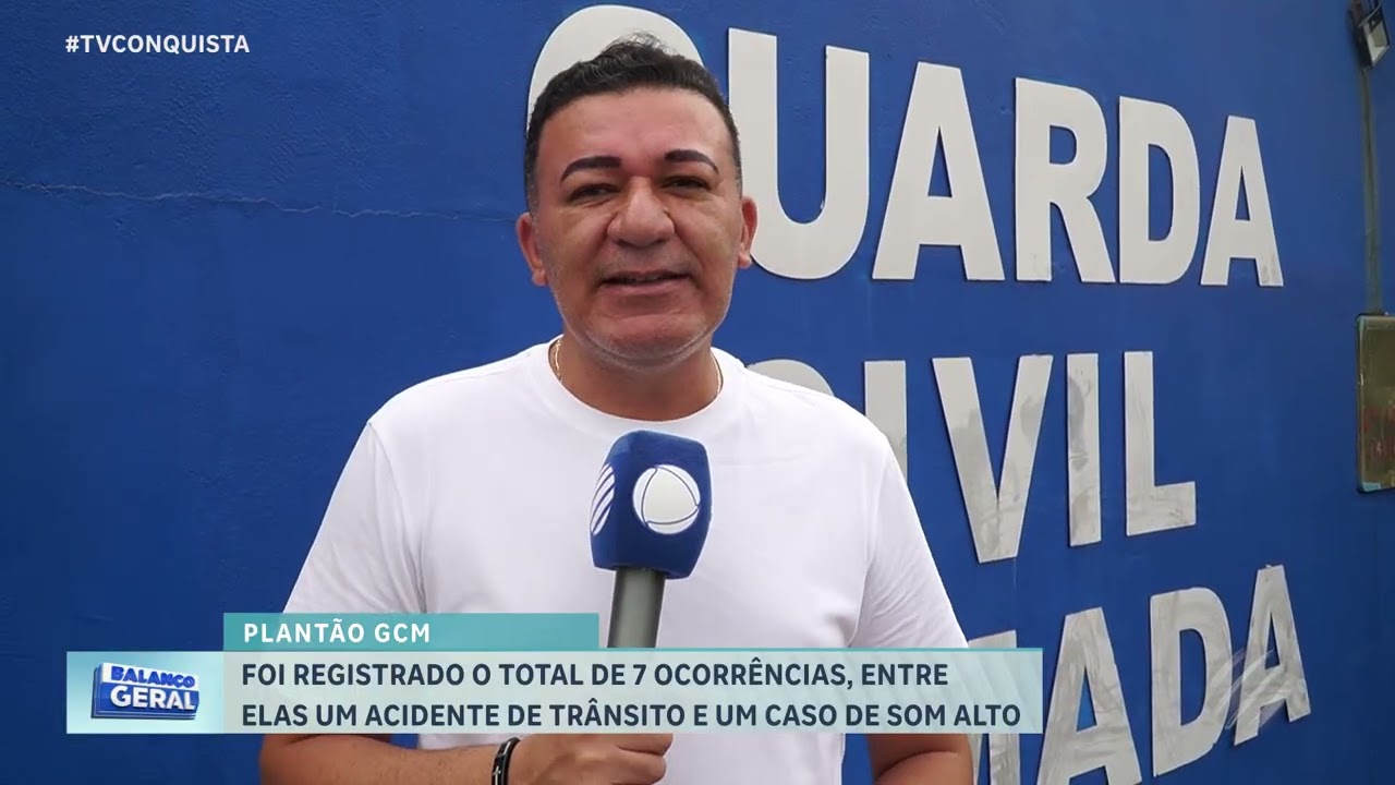 GCM registra 7 ocorrências com acidente, som alto e apoio à PM em Lucas do Rio Verde