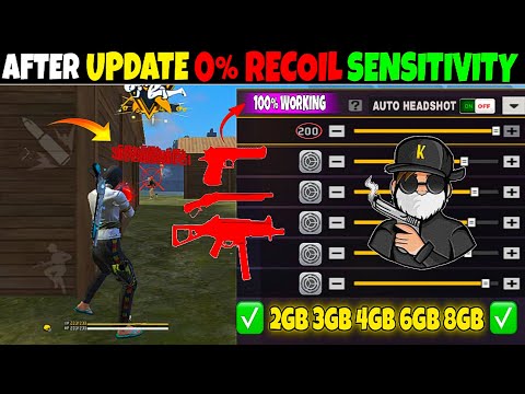 Free Fire Headshot Setting After Ob50 Update 2025⚡Best Sensitivity Settings ⚙️| Sensitivity Setting 