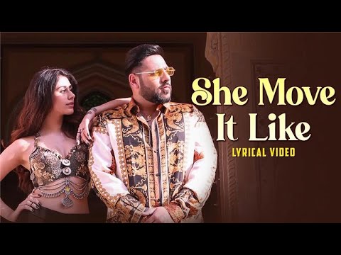She Move It Like - Lyric Video | Badshah | Warina Hussain | Aditya Dev