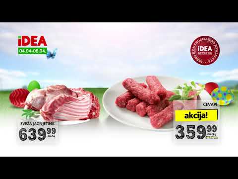 IDEA uskršnja akcija 4.04 -8.04.2018.