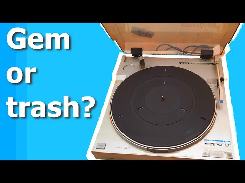 JVC L-E3. Vintage gem or broken trash?