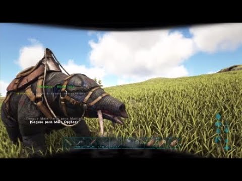 Ark: Survival Evolved - Modo Criativo / Domando A Phiomia Part 13 PS4