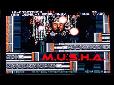 M.U.S.H.A. on the Mega Drive / Genesis
