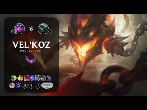 Vel'Koz Support vs Senna - NA Master Patch 13.12