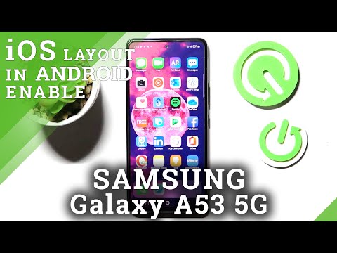 How to Download and Apply iOS Launcher on SAMSUNG Galaxy A53 5G - Install iOS Launcher