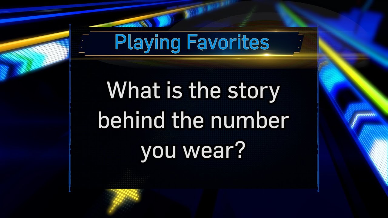 Playing Favorites: What&#039;s the story behind the number you wear?