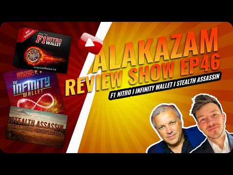 Alakazam Review Show Ep 46 I F1 Nitro, Infinity Wallet & Stealth Assassin