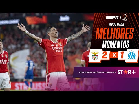 Gols e lances de Benfica x Olympique