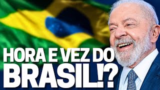 Brasil: recorde na Bolsa e dólar em queda - hora e vez do Brasil? Trump promove fuga de dólares EUA!