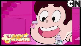 The Pebble Gems are excited to see Steven | Familiar |  Cartoon Network