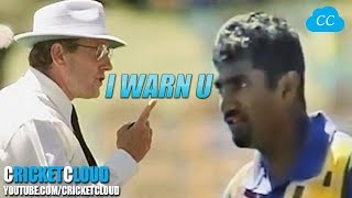 MURALI's ILLEGAL BALL DRAMA - CREATED BY AUSSIE UMPIRE - Even After ICC Cleared Him !! video