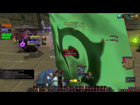 Balance Druid PvP Arena 2v2 Boomkin/Warlock Avekatten/Gretchen - Stormforge WoW Mistblade Part 1