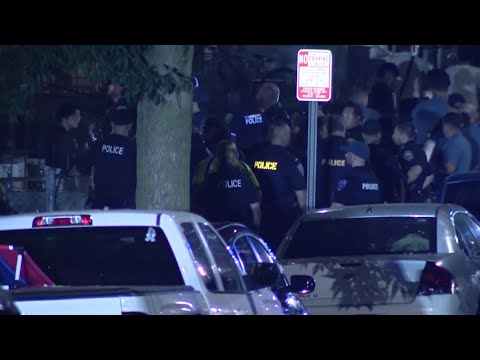 Large police scene near Revere Beach on July 4