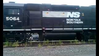 preview picture of video 'NS local freight, Mechanicsburg, PA 7-13-2012'