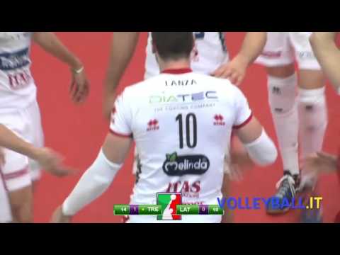 Superlega A1: Highlights, Diatec Trento - Ninfa Latina 3-0
